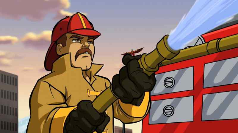 Turns out Brynnie's old man's a fireman