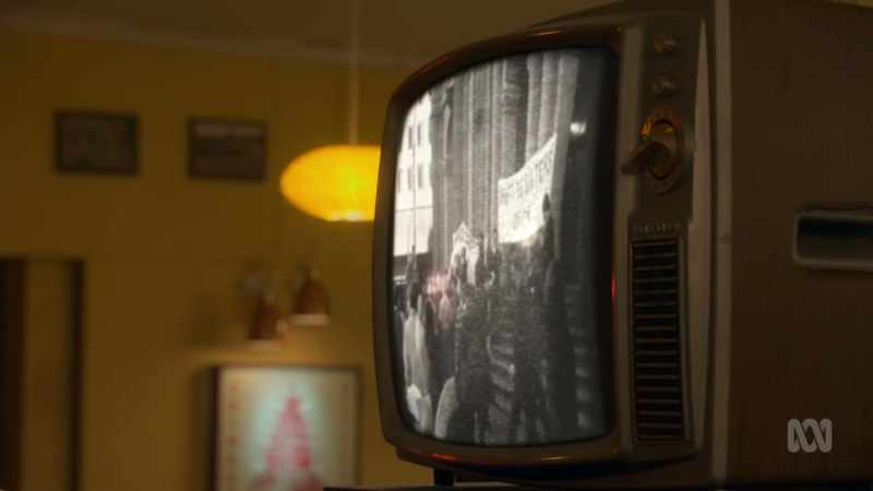 TV ANNOUNCER: As we mark the end