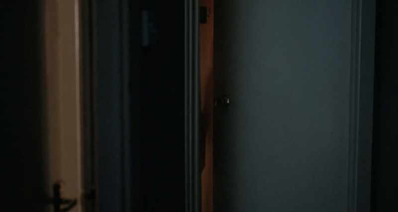 (TV on in other room)