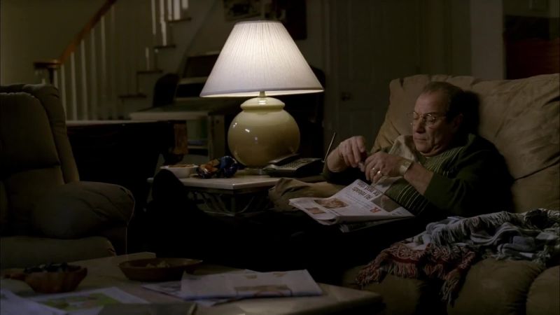 (TV PLAYING) - (CELL PHONE RINGS)
