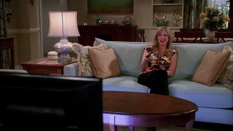 (TV playing) It worked! The TV's back on!