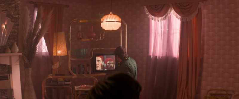 [TV turns on]