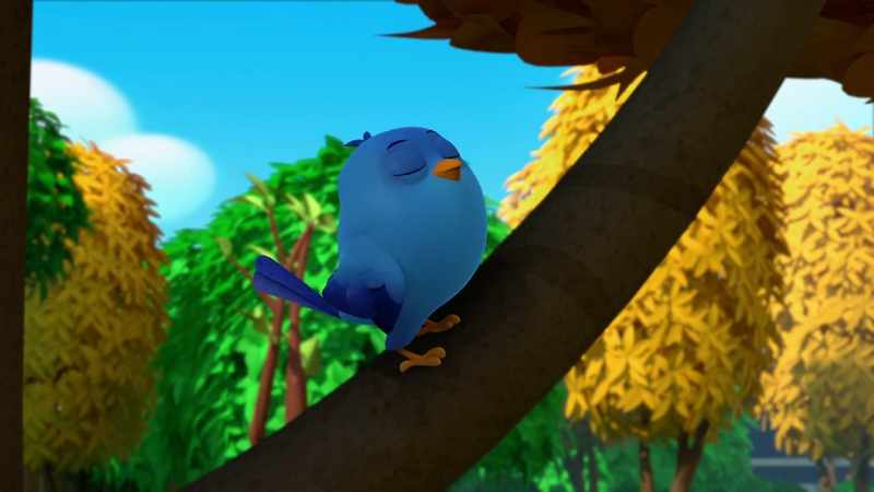 [tweeting like whistle]
