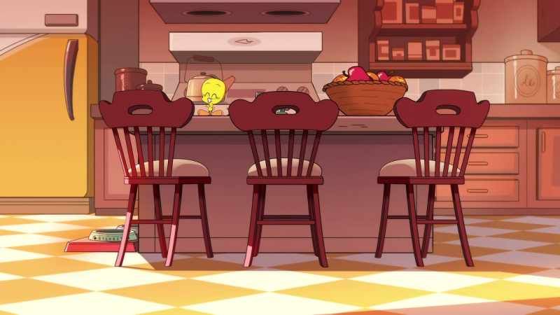 [Tweety laughing]