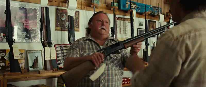 Twelve gauge. You need shells?