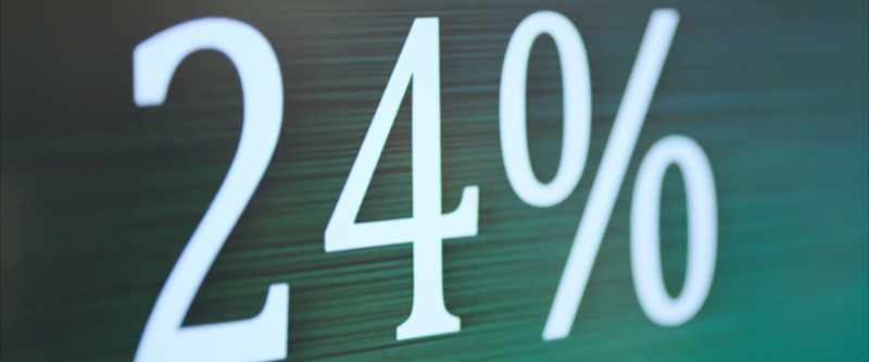 Twenty-four percent
