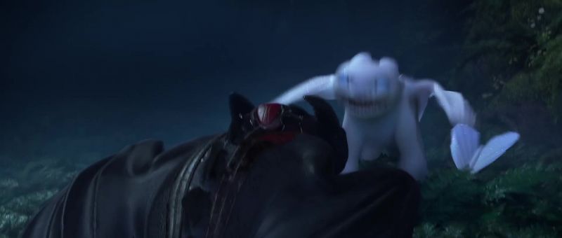 (TWIG SNAPS IN DISTANCE, DRAGON SNARLS)