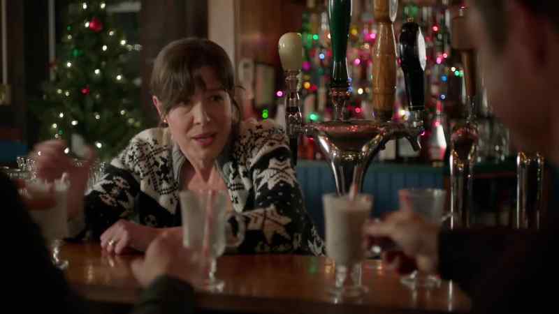 Two eggnogs, extra peppermint sticks