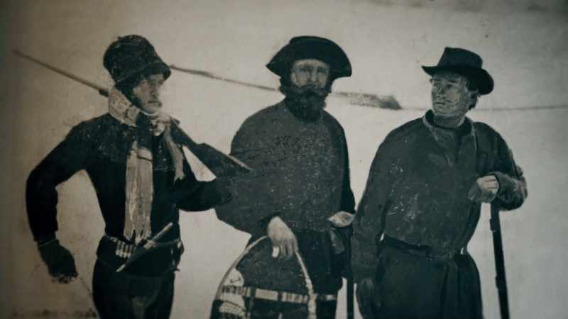 Two guides in Maine, Bill Sewell and Will Dow