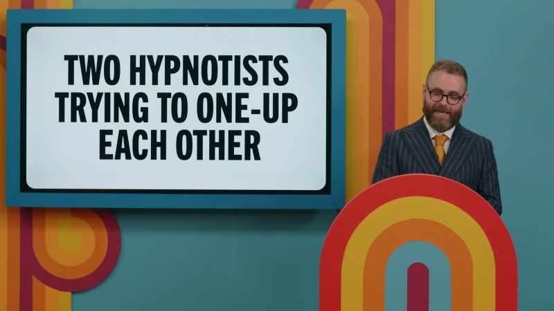 Two hypnotists trying to one-up each other