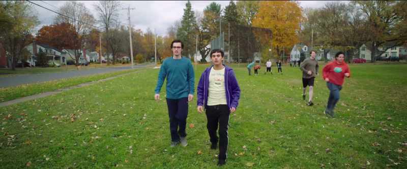 Two laps around the field! - Oh, my God