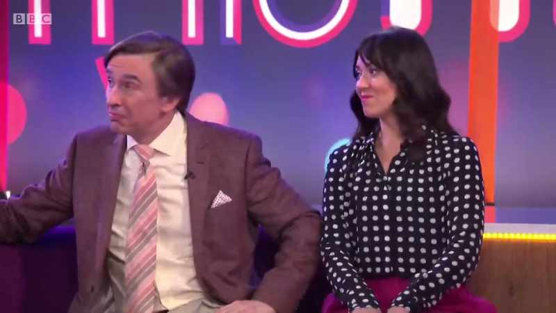 Two lovebirds! Well. On the show