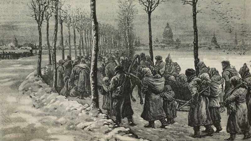 Two million people, a third of Russia's population