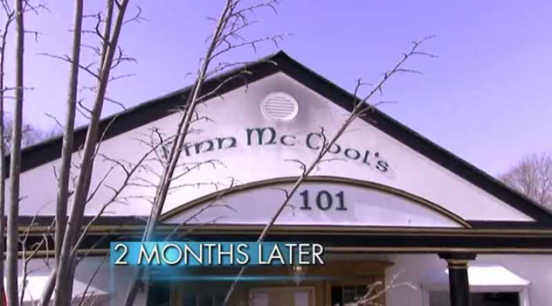 TWO MONTHS LATER AND FINN McCOOL'S