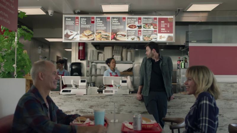 Two number threes with Diet Cokes?
