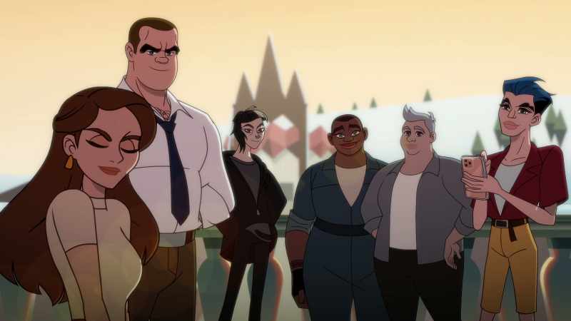 Two queens, a princess, a demon, an oaf and a Deb