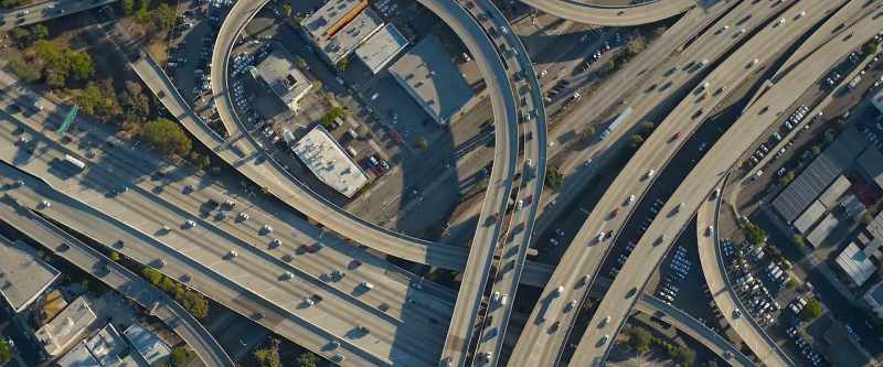 Two thirds of la is parking and roads