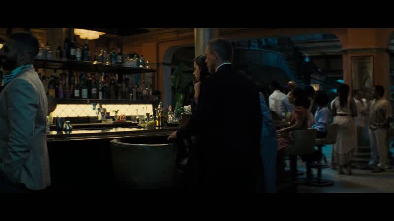 Two vodka martinis, shaken, not stirred