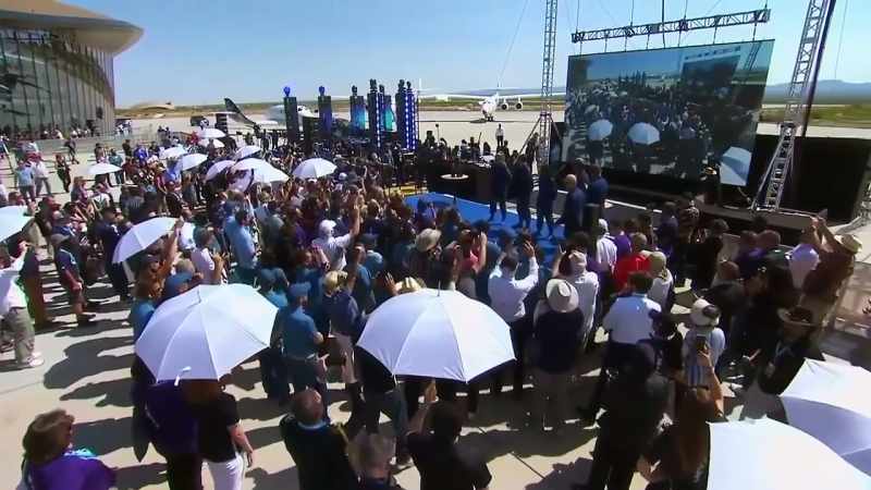 Typisk Virgin Galactic, typisk Richard Branson
