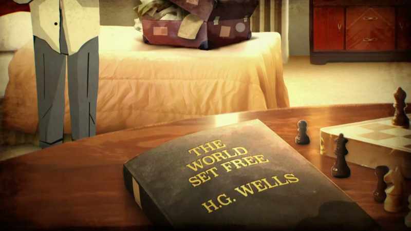 TYSON: He read Wells' novel and it started him thinking