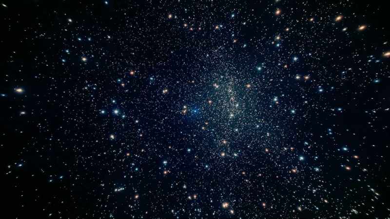 TYSON: We're in a globular cluster