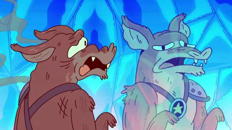 Ugh, huh? -[both giggle]