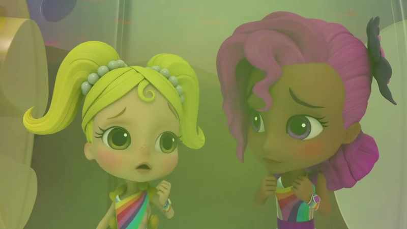 Ugh! We've got to get out before we're totally oozified!