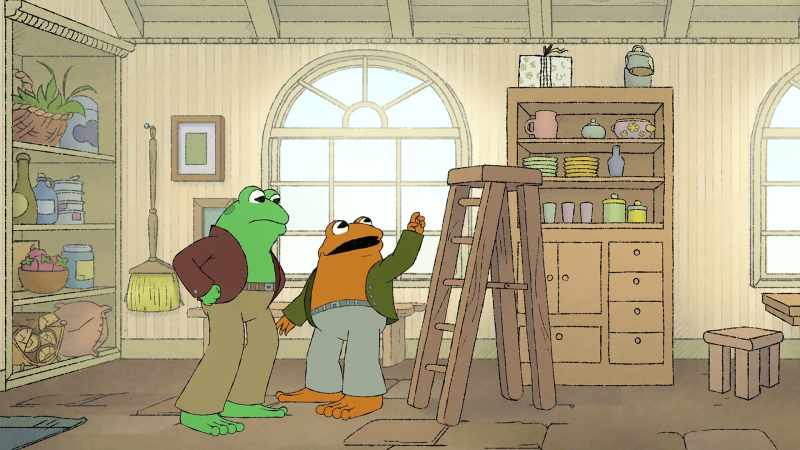 Uh, but we could climb the ladder