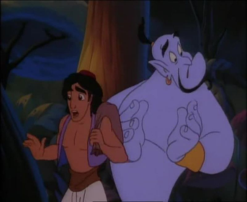 Uh, we can handle ancient peril, can't we, Genie?