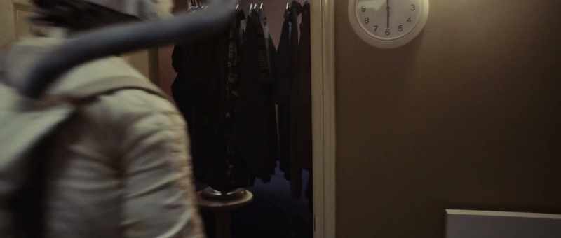 Uh, this clock's set at six