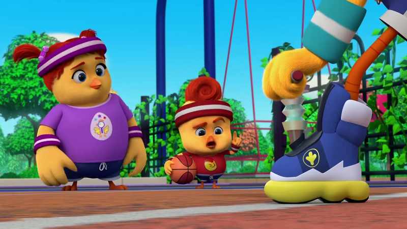 Uh, Coop, your shoes are getting really, uh, big
