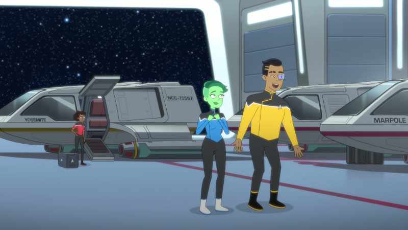 Uh, guys? It's basically, like, the same ship as the Cerritos