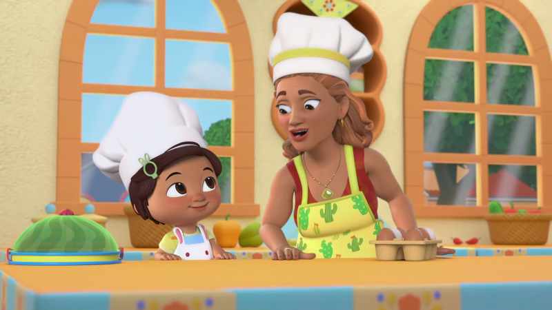 Uh-huh. I know all about how to be a kitchen helper