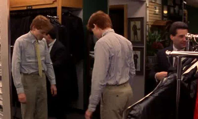 Uh huh Like to try on the tuxedo