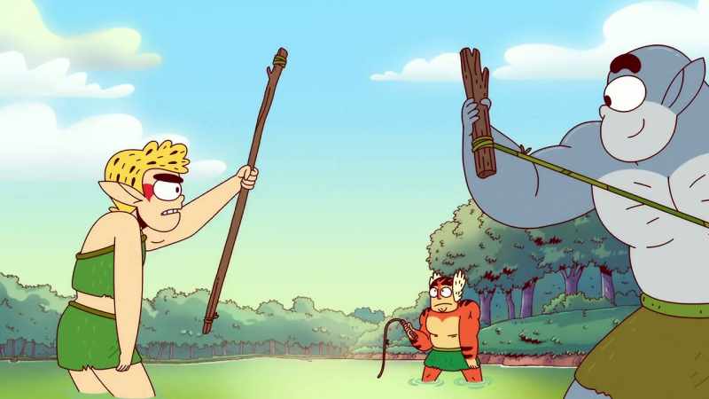 Uh, I like this big stick