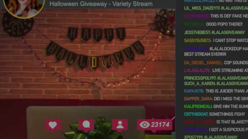 Uh, because I'm doing a livestream