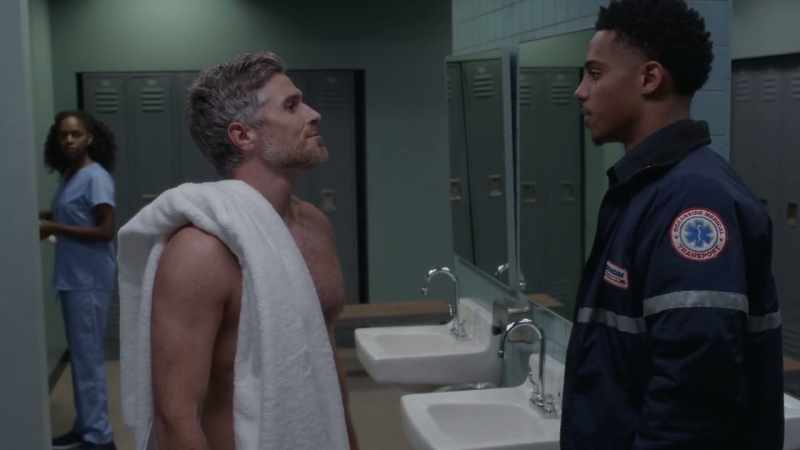 Uh, it's chief of surgery, actually. Dr. Ian Evans