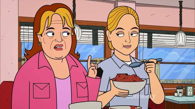 Uh, Karen? The lentil chili is over there