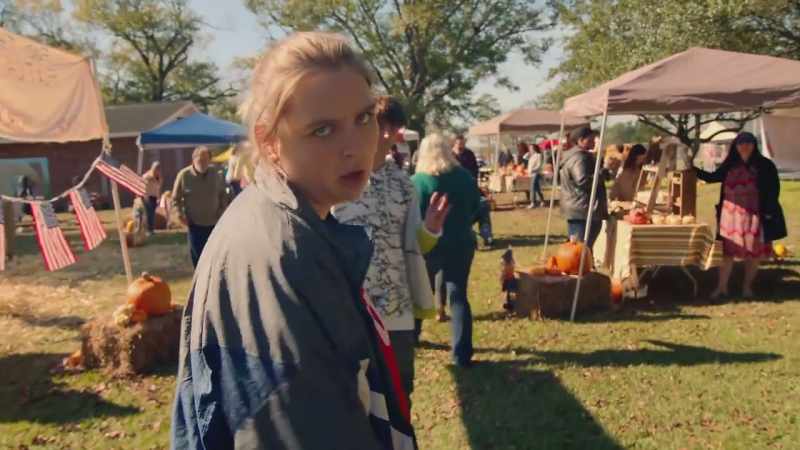 Uh, she makes her own soap, but she doesn't bathe