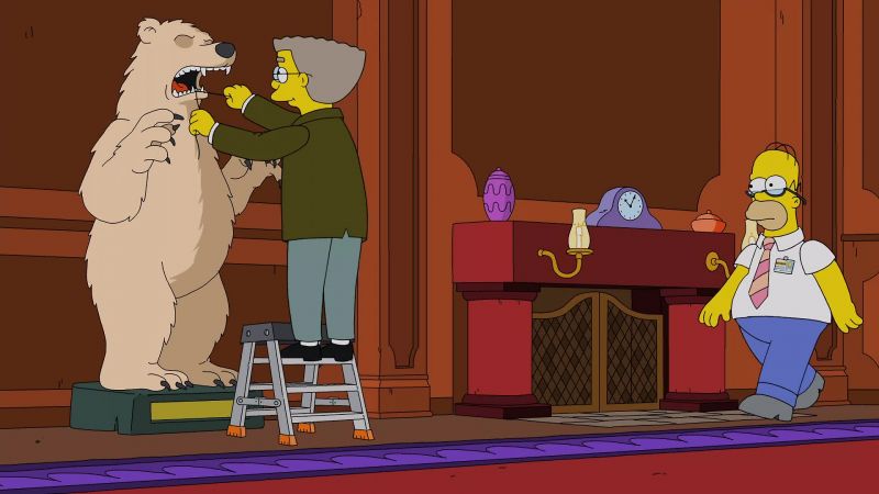 Uh, Mr. Smithers, I, uh, I noticed