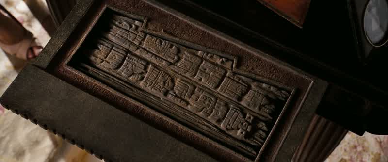 Uh-oh. New rules. These markings, like Incan or Aztec. I have never seen any symbols like this. I me