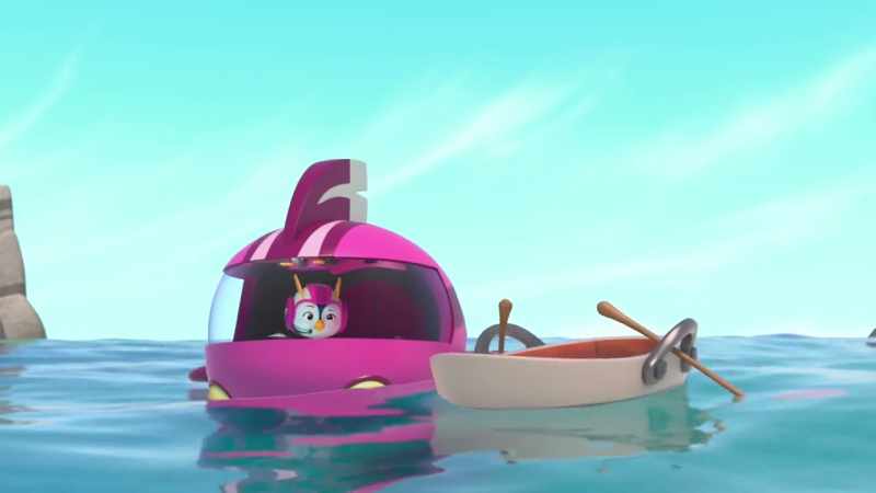 Uh oh... There's the Commodore's boat
