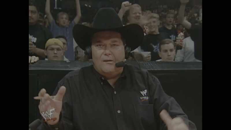 Uh, the Blue Blazer, as we know is Owen Hart