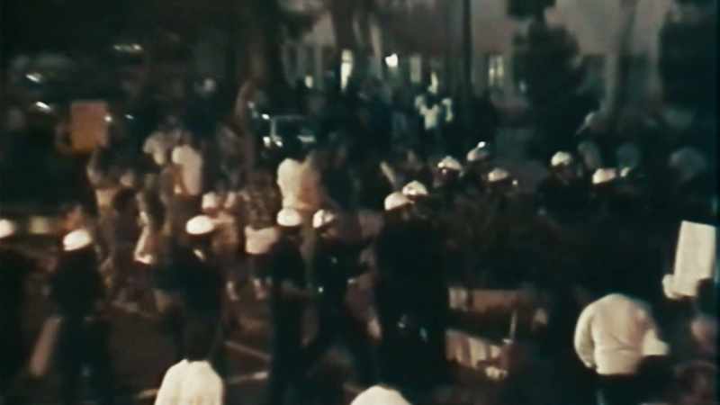 UH, THE GROUP BASICALLY JUST MARCHING RIGHT DOWN