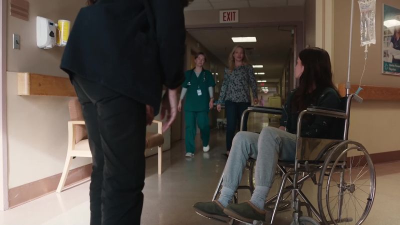 Uh, the nurse said it's time to go