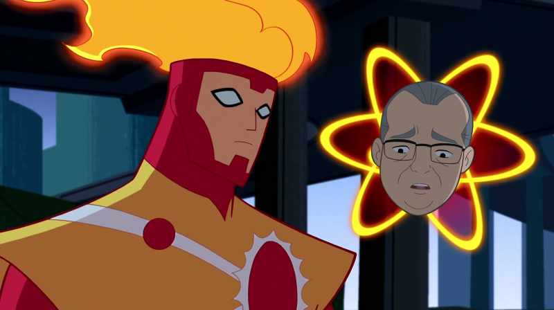 Uh... The Prof says he's sorry about being such a bonehead