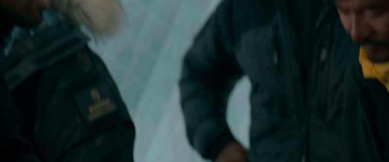 Uh, the same backpack, the suit, a red North Face Himalayan down suit