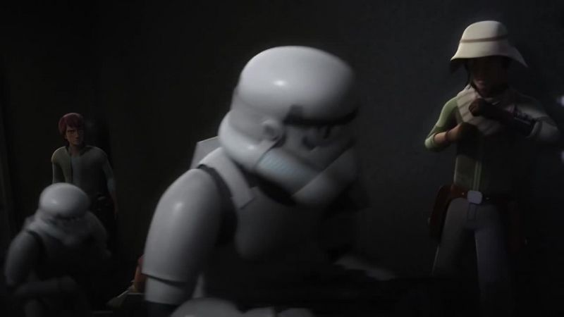 Uh, there's some rebels outside