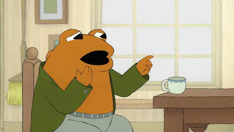 Uh, you were supposedto crack the eggs, Frog