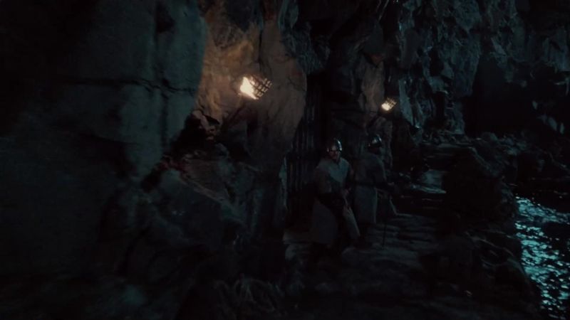 [Uhtred and Finan yell] -[guard] Halt!